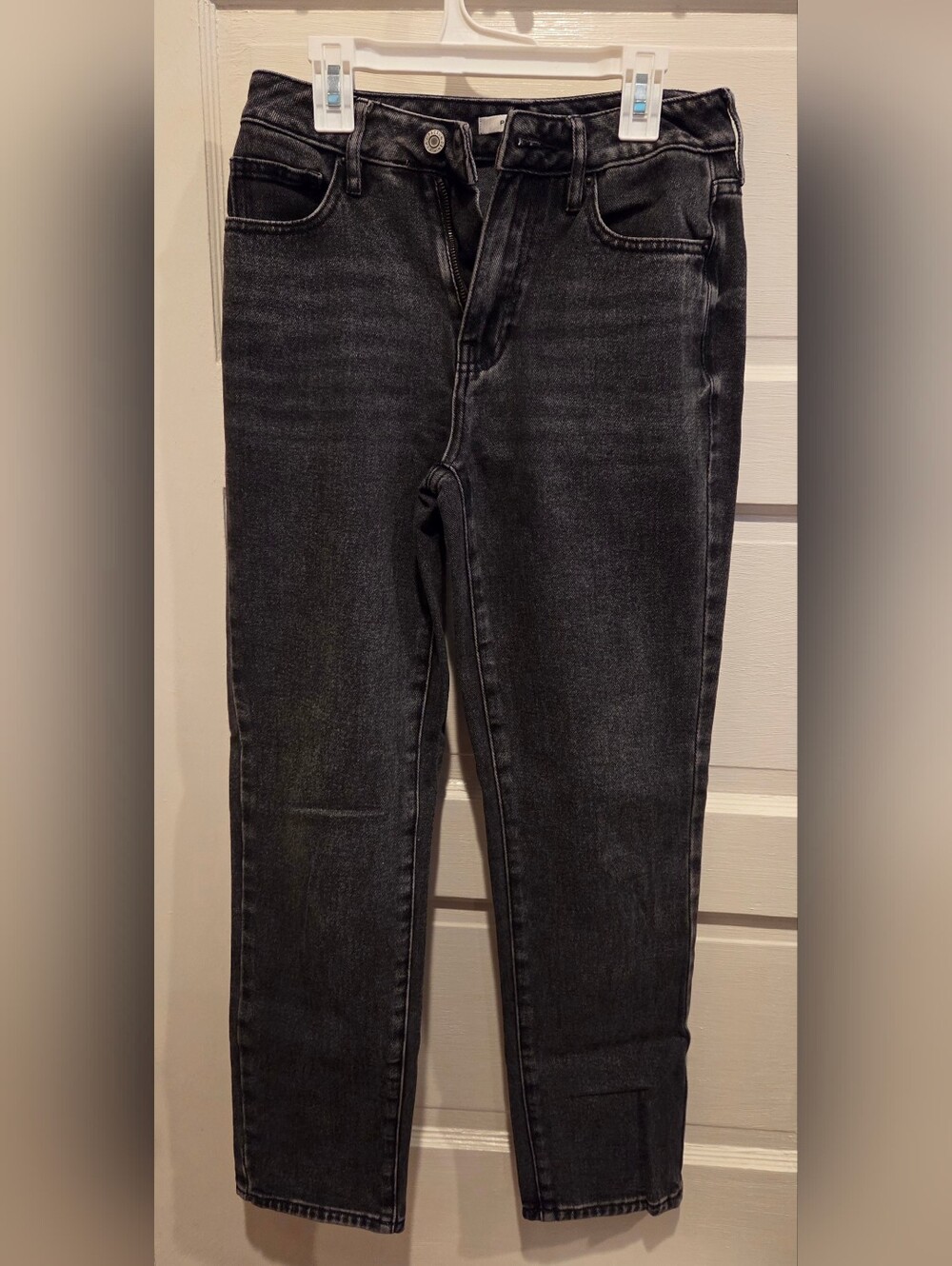 PacSun Washed Black Mom Jeans